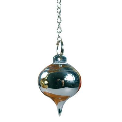 Pendule Goutte Témoin Chromé