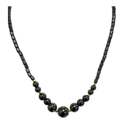 Collier Hématite boules