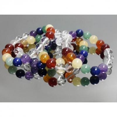 Bracelet 7 chakras 8 mm